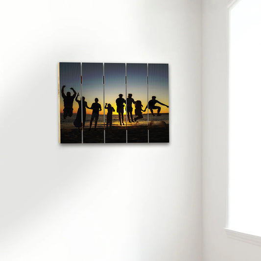 Print on Planked Wood